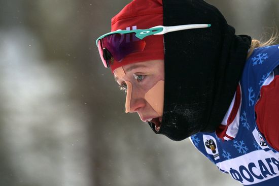Russia Spartakiad Cross-Country Skiing Women Skiathlon