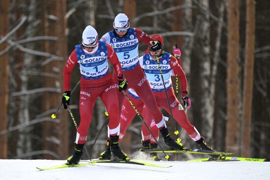 Russia Spartakiad Cross-Country Skiing Women Skiathlon