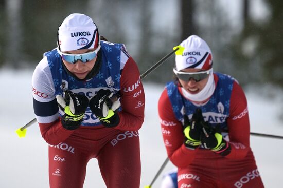 Russia Spartakiad Cross-Country Skiing Women Skiathlon