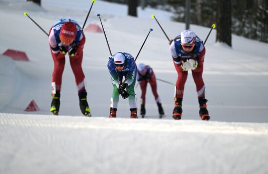 Russia Spartakiad Cross-Country Skiing Women Skiathlon