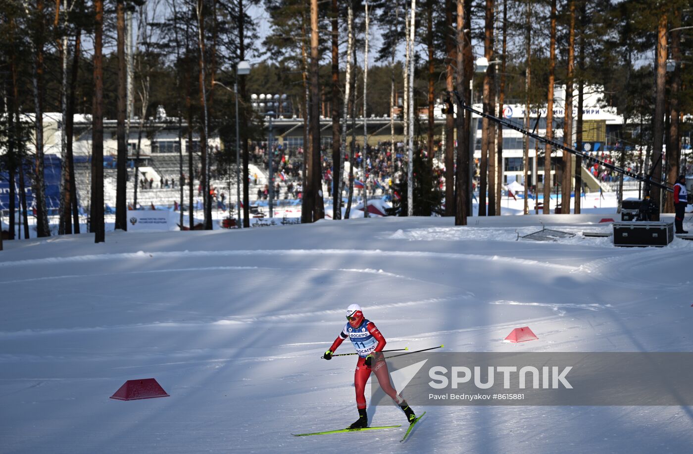 Russia Spartakiad Cross-Country Skiing Women Skiathlon