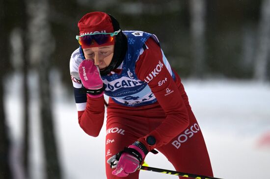 Russia Spartakiad Cross-Country Skiing Women Skiathlon