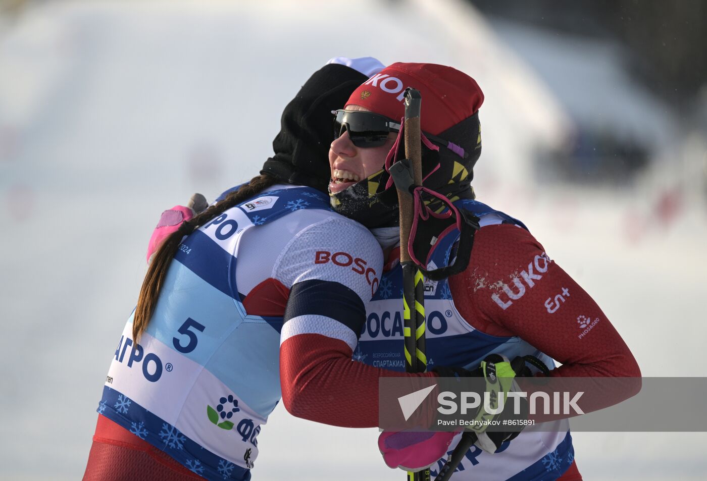 Russia Spartakiad Cross-Country Skiing Women Skiathlon