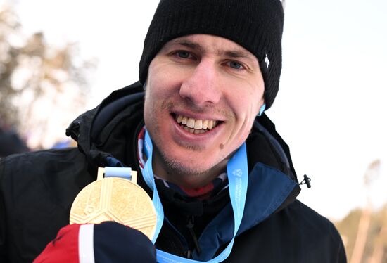 Russia Spartakiad Biathlon Men Sprint