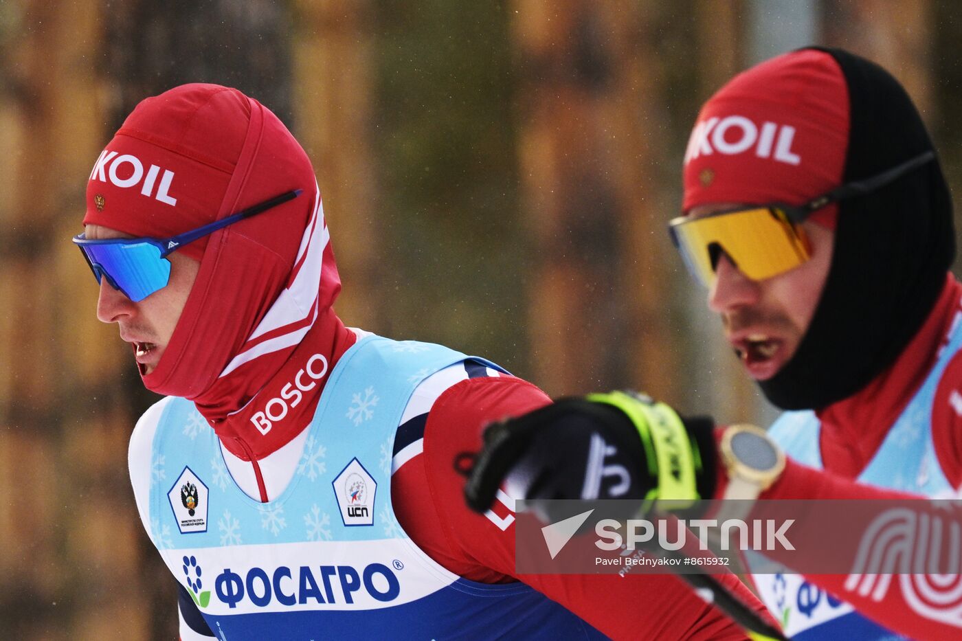 Russia Spartakiad Cross-Country Skiing Men Skiathlon