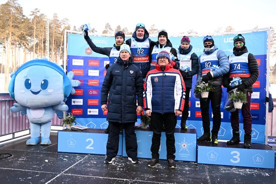 Russia Spartakiad Biathlon Men Sprint