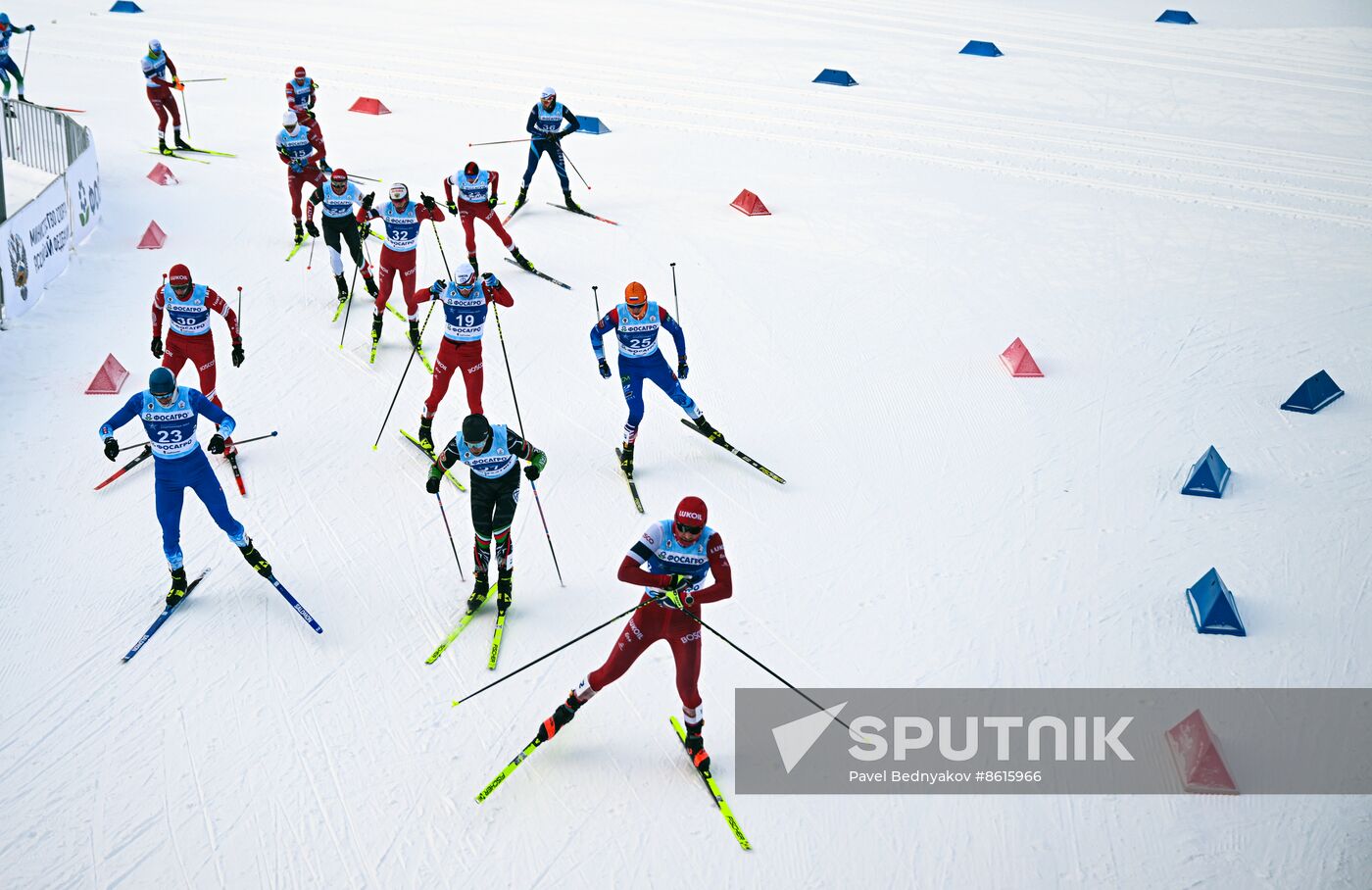 Russia Spartakiad Cross-Country Skiing Men Skiathlon