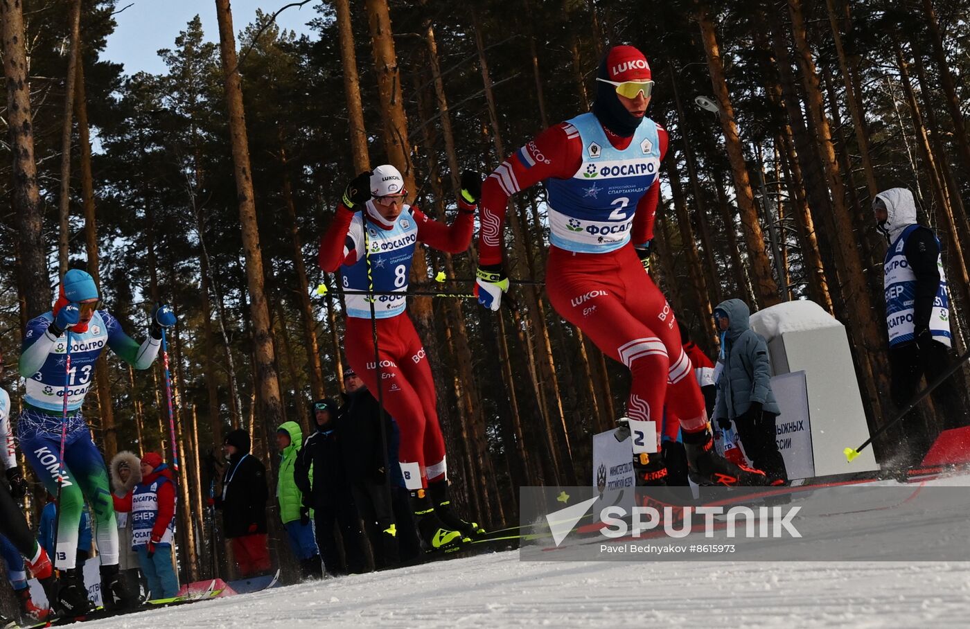 Russia Spartakiad Cross-Country Skiing Men Skiathlon