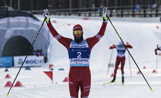Russia Spartakiad Cross-Country Skiing Men Skiathlon