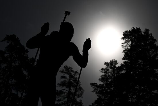 Russia Spartakiad Biathlon Men Sprint