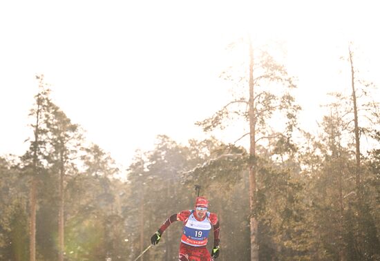 Russia Spartakiad Biathlon Men Sprint