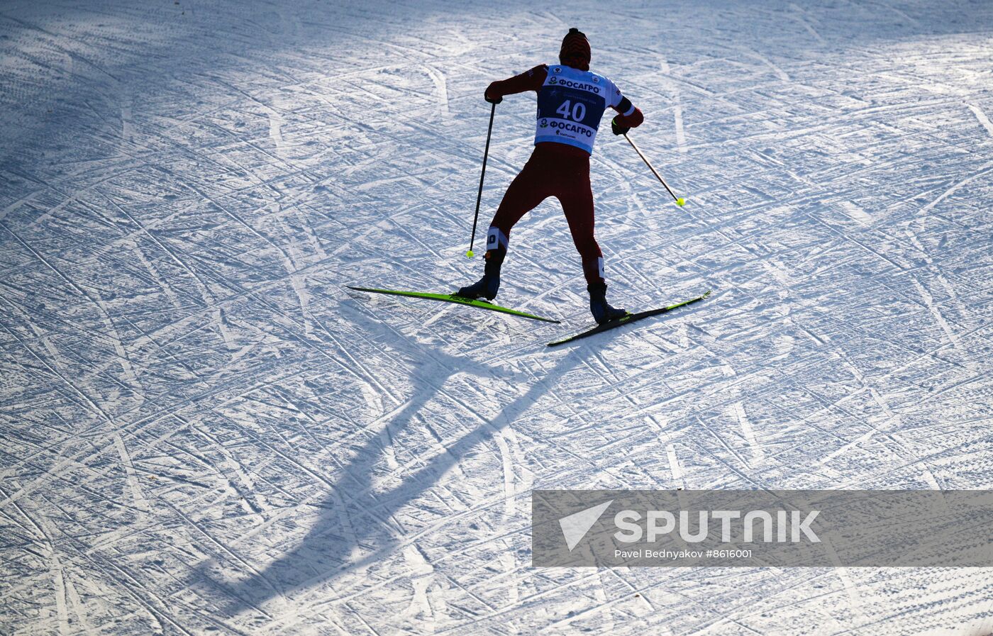 Russia Spartakiad Cross-Country Skiing Men Skiathlon