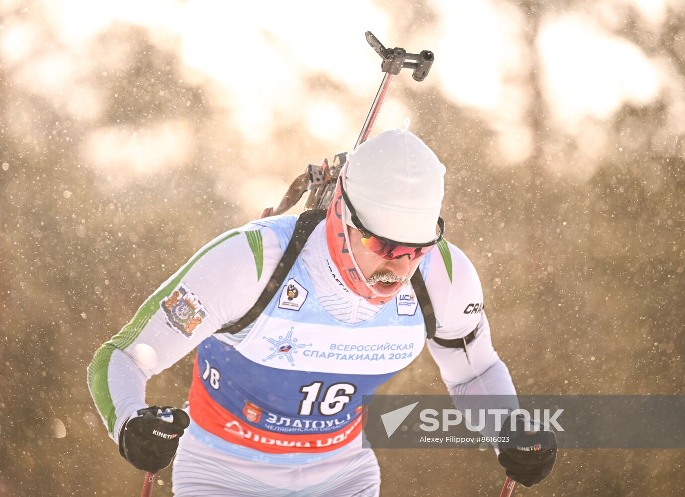 Russia Spartakiad Biathlon Men Sprint