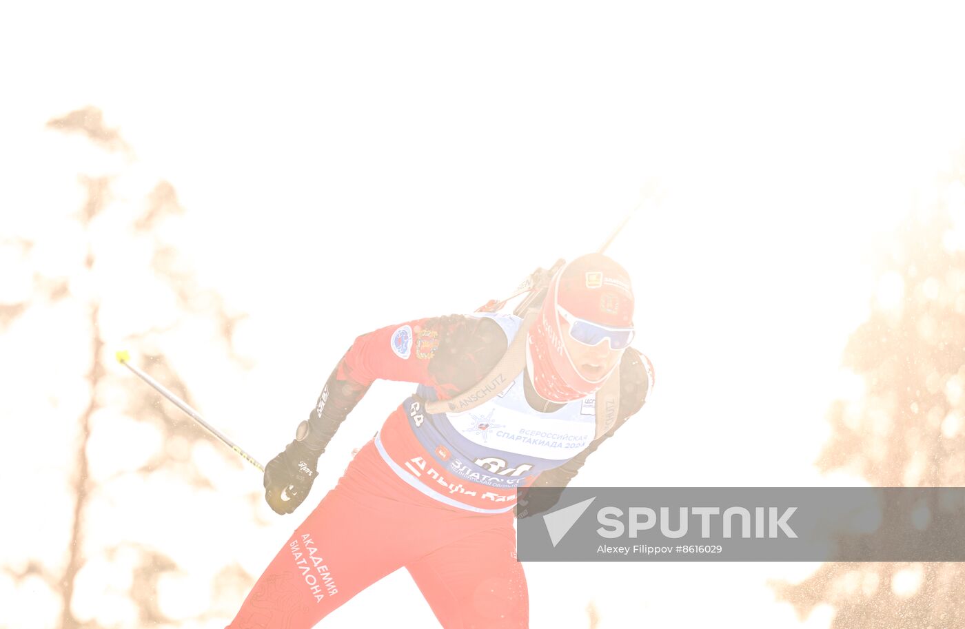 Russia Spartakiad Biathlon Men Sprint