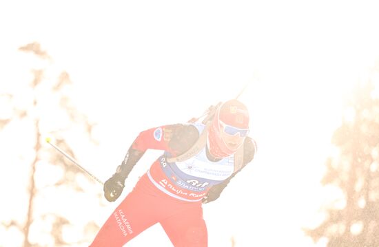 Russia Spartakiad Biathlon Men Sprint