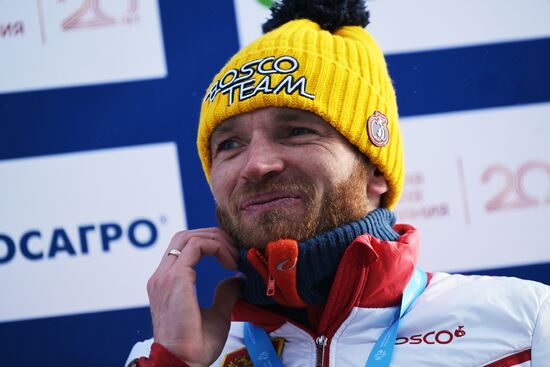 Russia Spartakiad Cross-Country Skiing Men Skiathlon