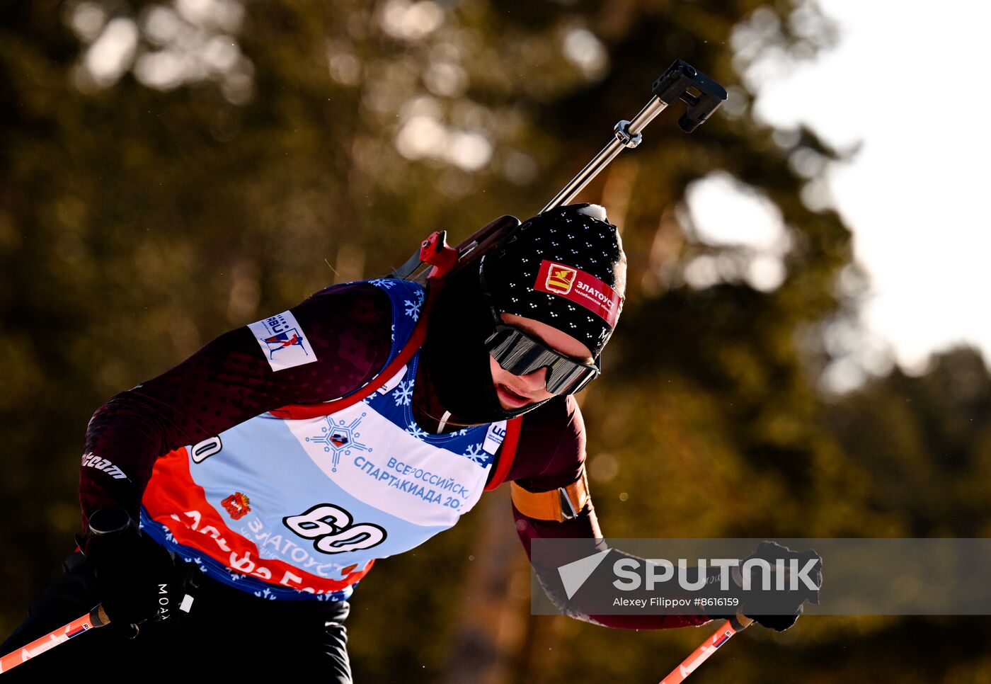 Russia Spartakiad Biathlon Women Sprint