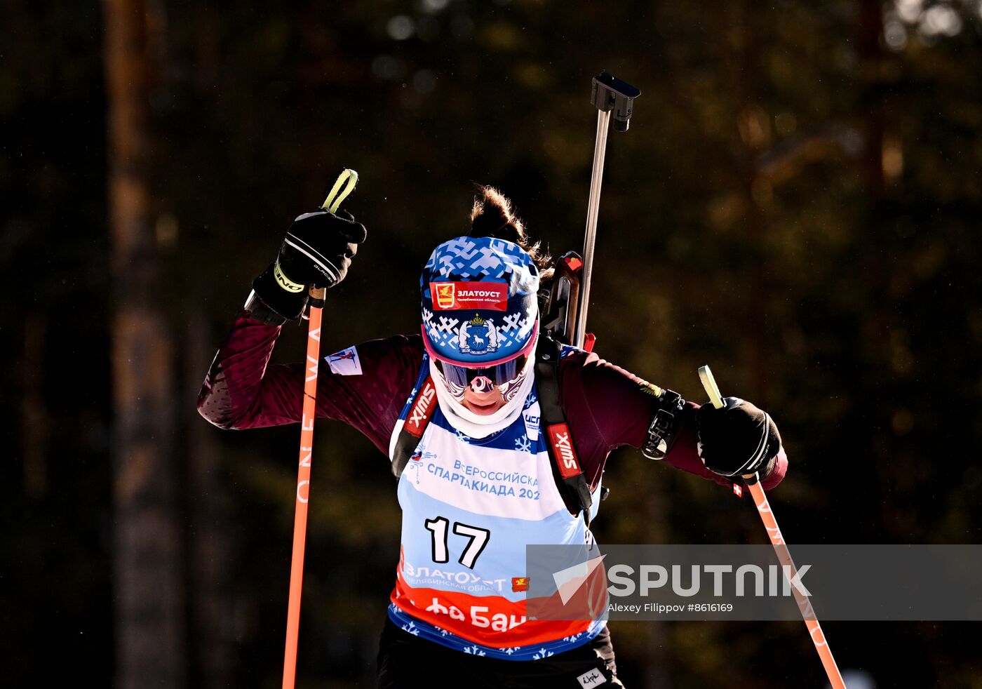 Russia Spartakiad Biathlon Women Sprint