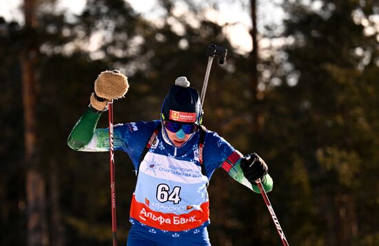 Russia Spartakiad Biathlon Women Sprint