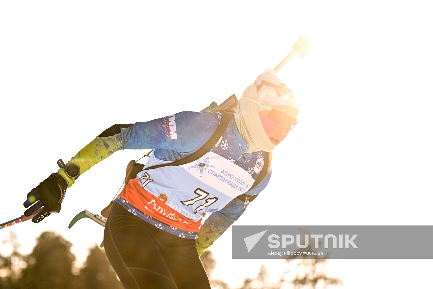 Russia Spartakiad Biathlon Women Sprint