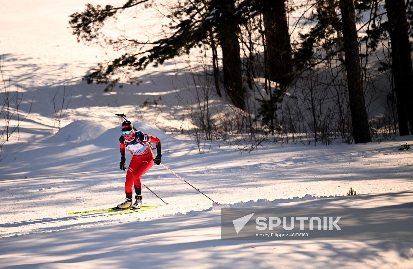 Russia Spartakiad Biathlon Women Sprint