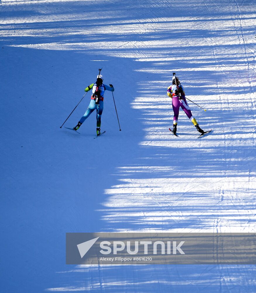 Russia Spartakiad Biathlon Women Sprint