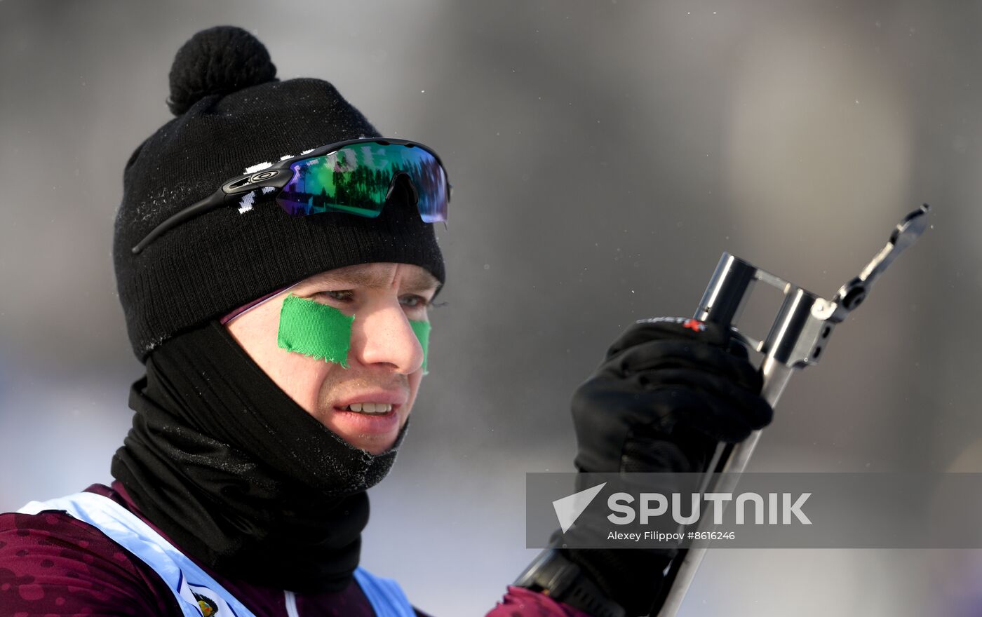 Russia Spartakiad Biathlon Men Sprint