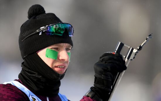 Russia Spartakiad Biathlon Men Sprint