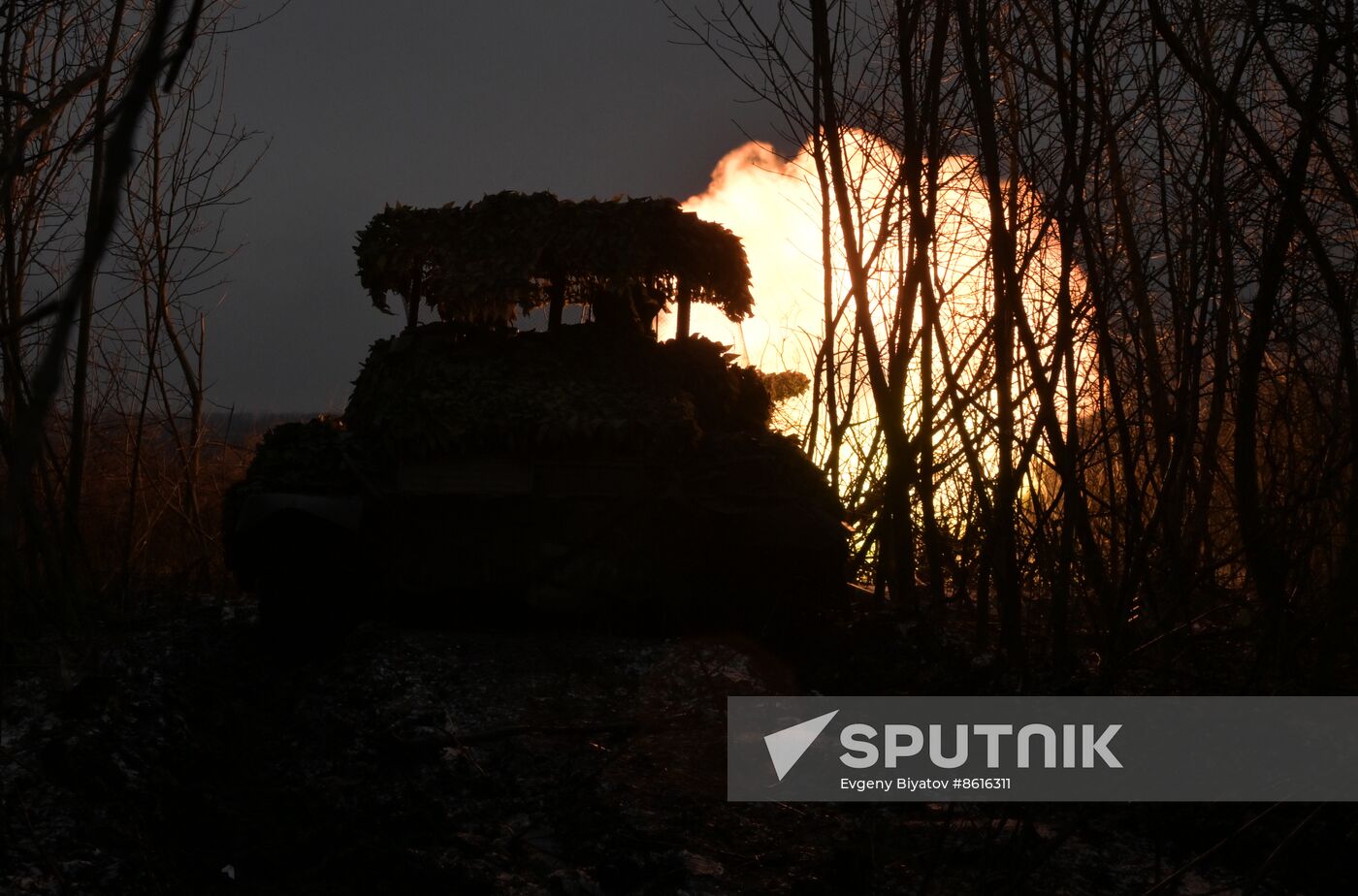Russia Ukraine Military Operation Tank Unit
