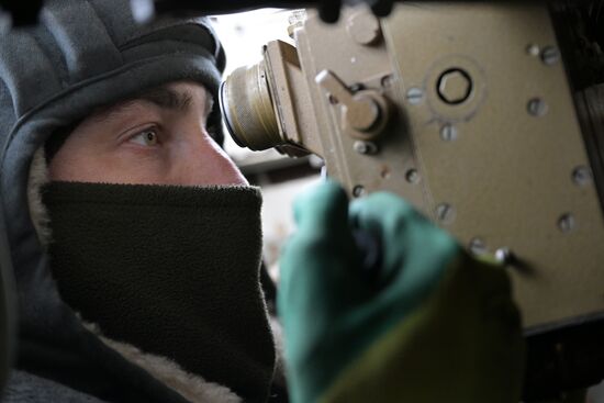 Russia Ukraine Military Operation Tank Unit