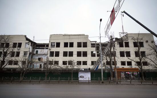Russia DPR Construction