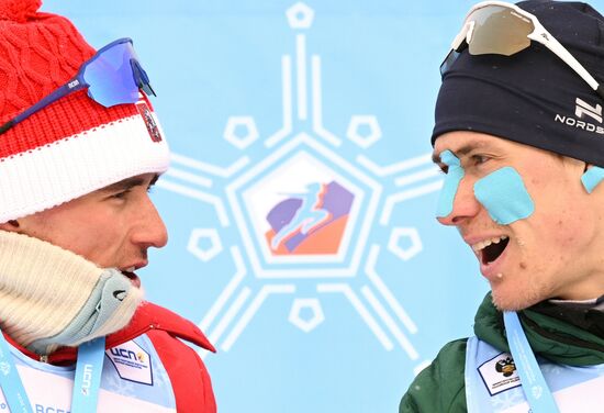 Russia Spartakiad Biathlon Men Pursuit