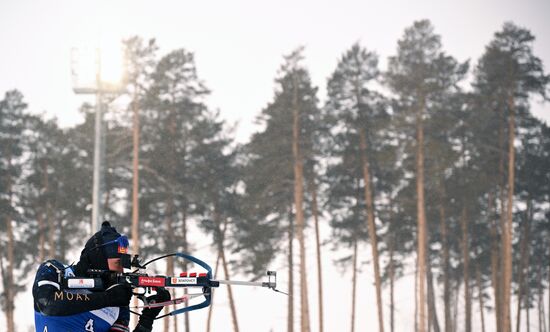 Russia Spartakiad Biathlon Men Pursuit