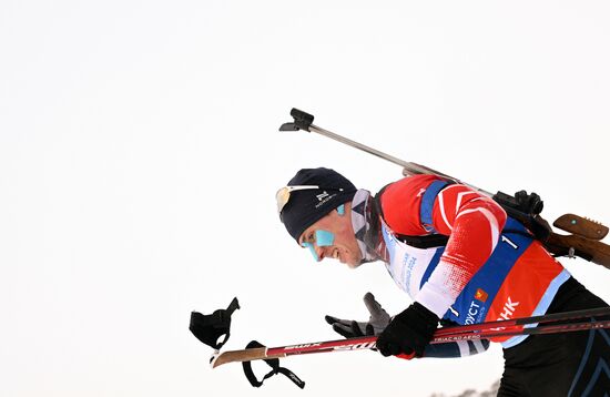 Russia Spartakiad Biathlon Men Pursuit