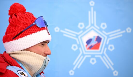 Russia Spartakiad Biathlon Men Pursuit