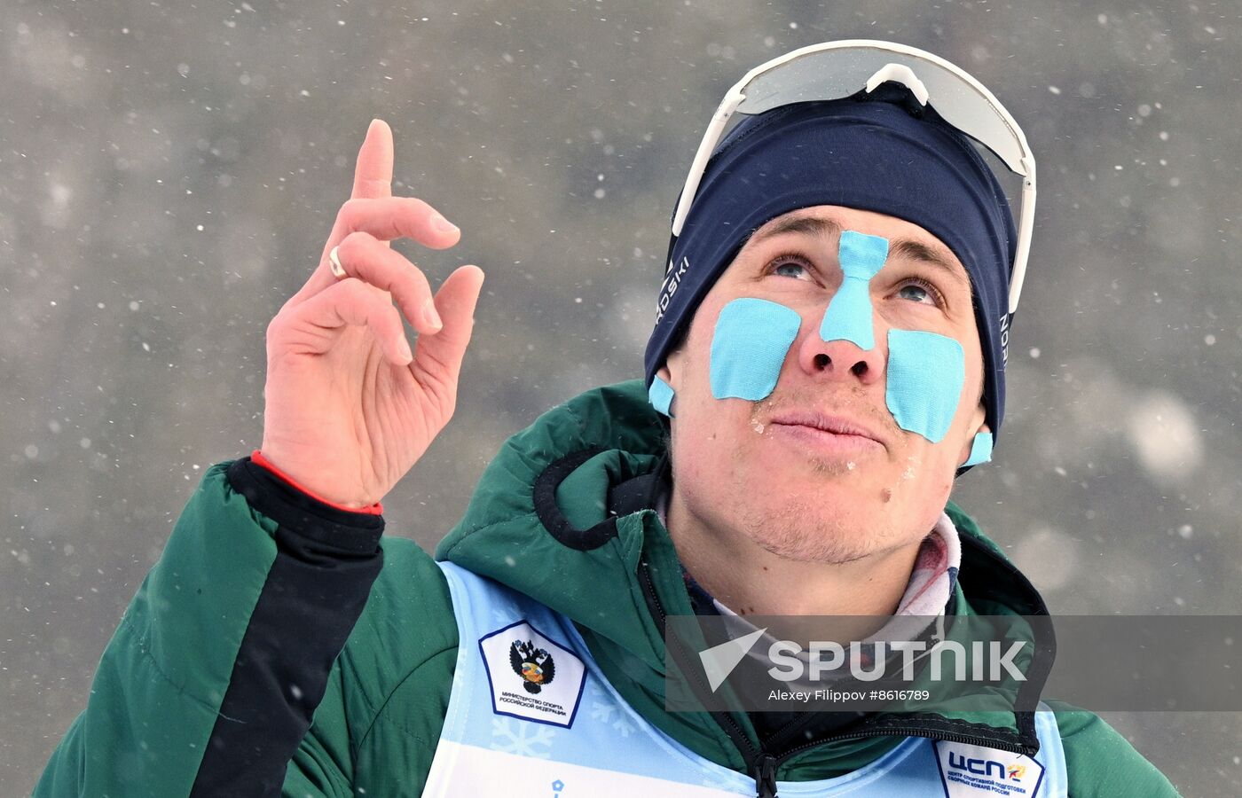 Russia Spartakiad Biathlon Men Pursuit