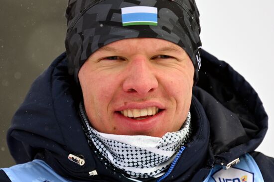 Russia Spartakiad Biathlon Men Pursuit