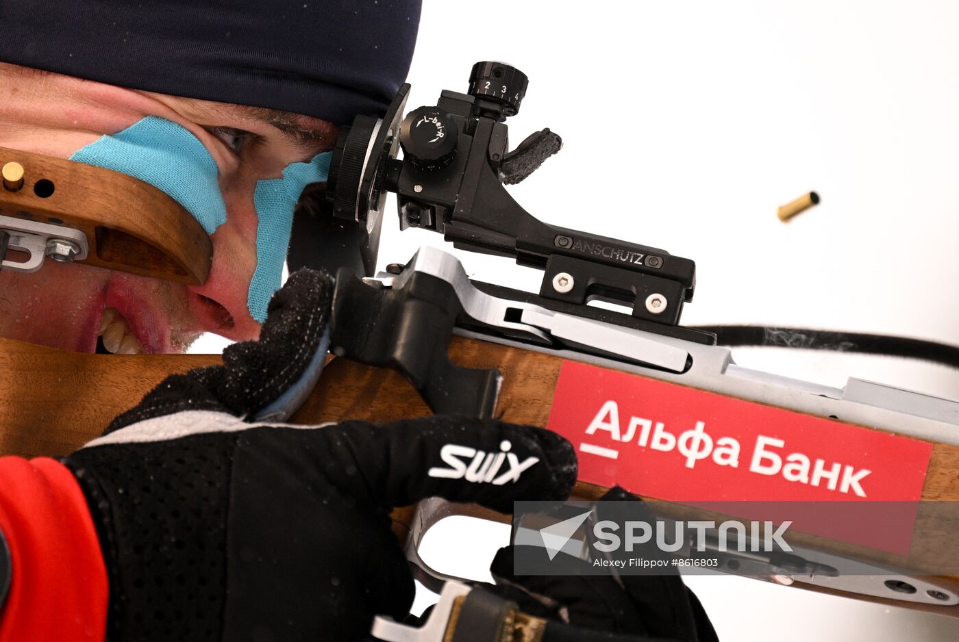 Russia Spartakiad Biathlon Men Pursuit