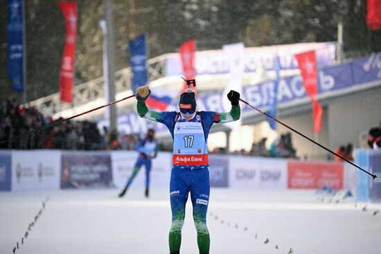 Russia Spartakiad Biathlon Women Pursuit