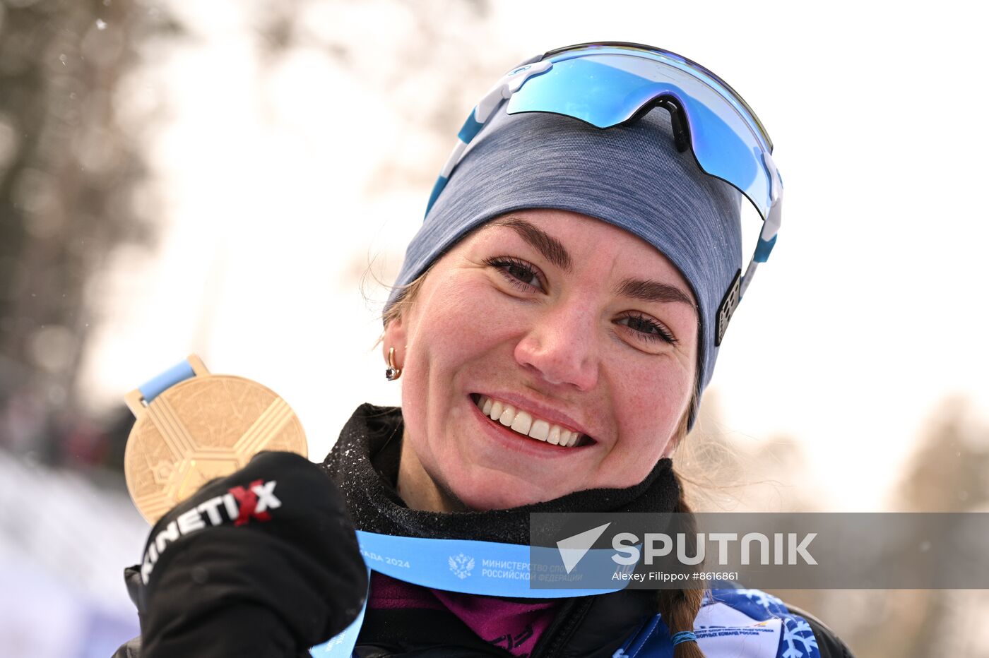 Russia Spartakiad Biathlon Women Pursuit