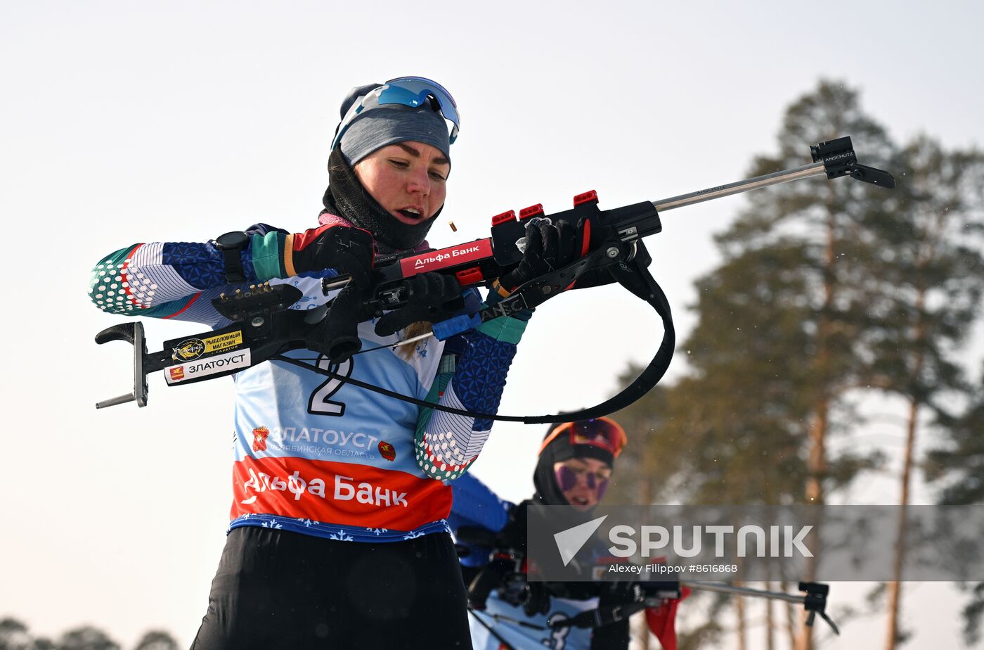 Russia Spartakiad Biathlon Women Pursuit