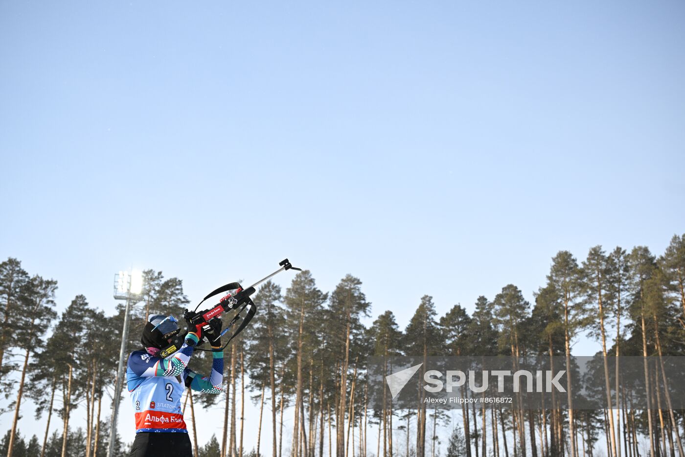 Russia Spartakiad Biathlon Women Pursuit