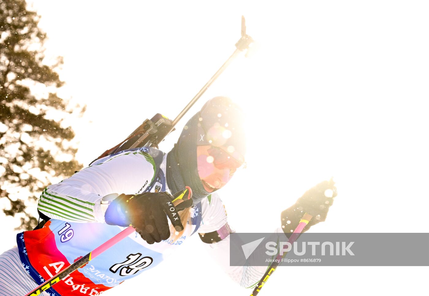 Russia Spartakiad Biathlon Women Pursuit