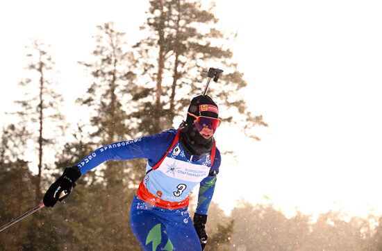 Russia Spartakiad Biathlon Women Pursuit