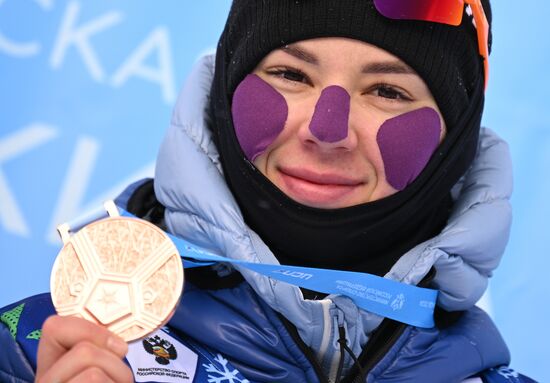 Russia Spartakiad Biathlon Women Pursuit