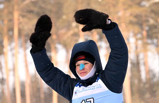 Russia Spartakiad Biathlon Women Pursuit