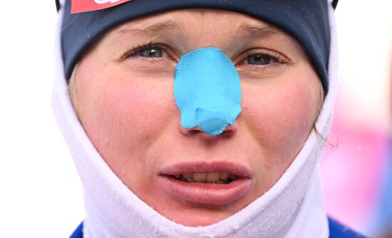 Russia Spartakiad Biathlon Women Pursuit