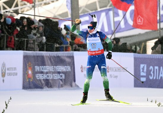 Russia Spartakiad Biathlon Women Pursuit