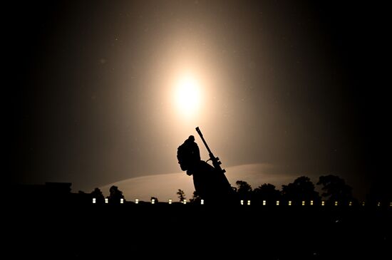 Russia Spartakiad Biathlon Women Pursuit