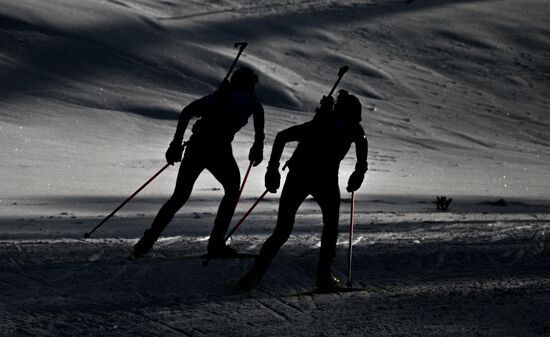 Russia Spartakiad Biathlon Women Pursuit